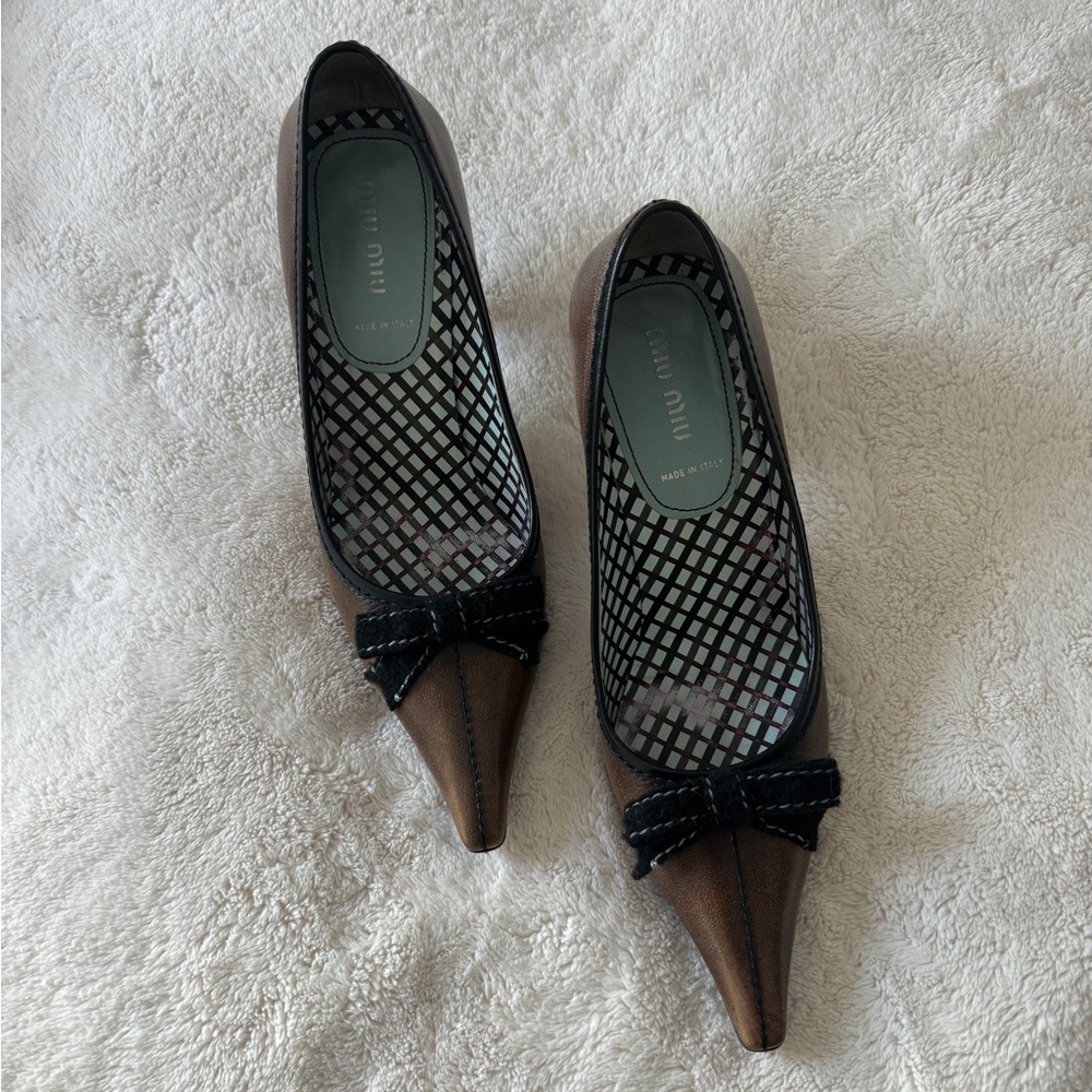 Miu Miu kitten heels